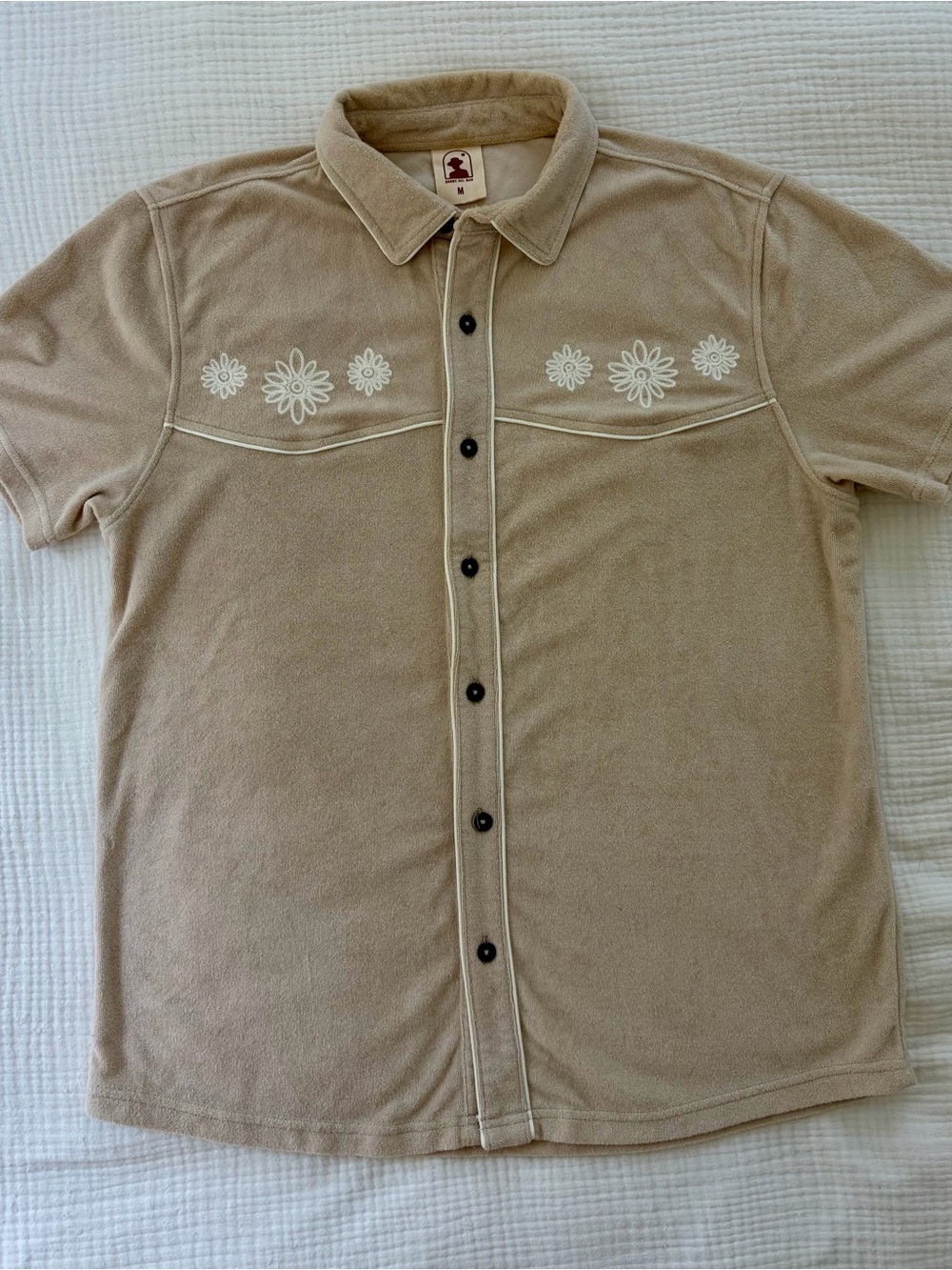 Dandy Del Mar Terrycloth Lounge Shirt